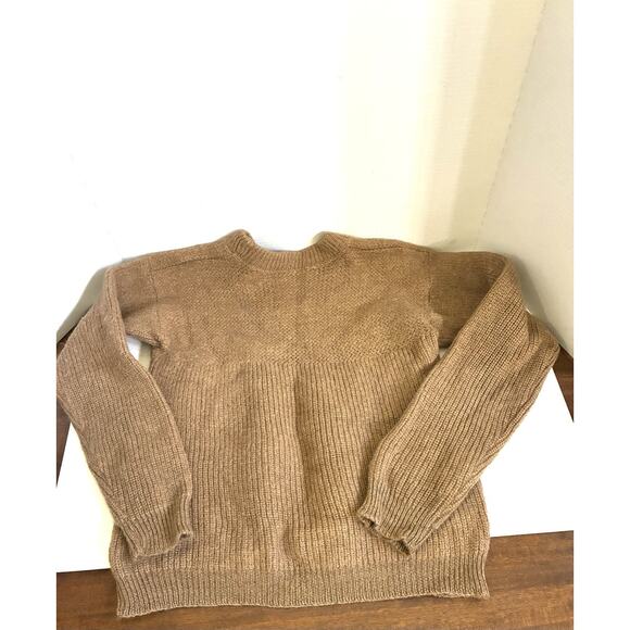 Alps Vintage Nordic Wool Sweater – Women’s M, Caramel - Picture 7 of 8